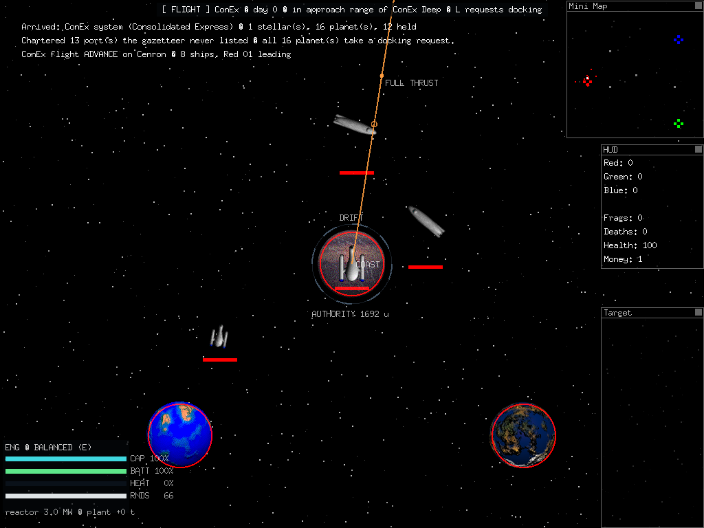 Hyperspace tunnel
